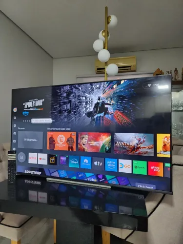 SMART TV Toshiba 55 Polegadas 4K UHD + Suporte