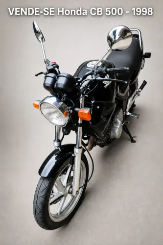 VENDE-SE HONDA CB 500 - 1998