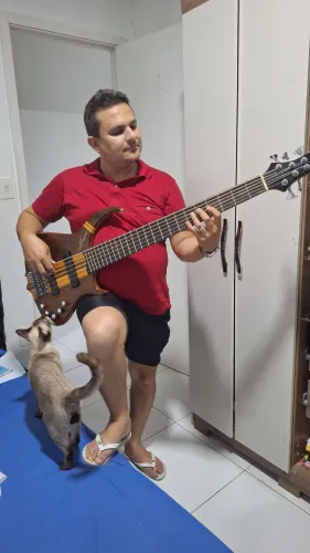 Vendo Contra baixo 6 cordas ativo