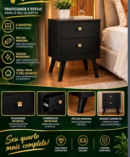 Mesa de cabeceira / NOVO / entregamos