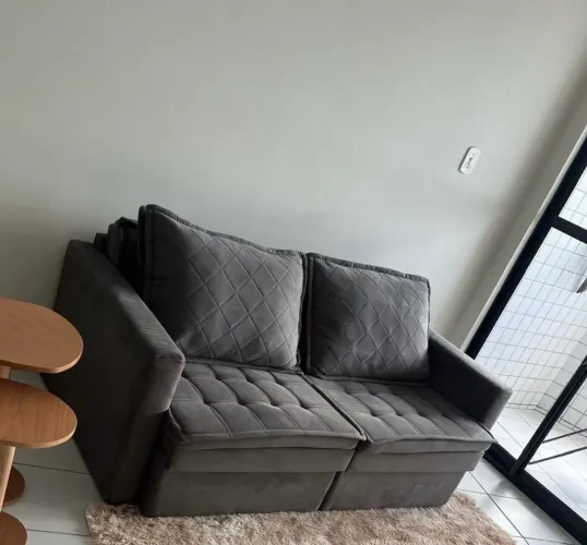 Vendo sofá/cama 3 lugares