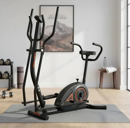 Elíptico + Bicicleta 2x1 Poli Sports em Caxias, faço entrega