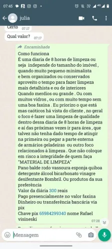 Limpeza em geral