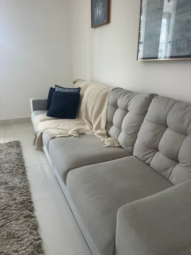 Vendo sofá linho 3 metros
