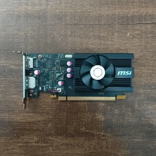 Placa de vídeo Nvidia Geforce GT 1030 2Gb MSI Low Profile