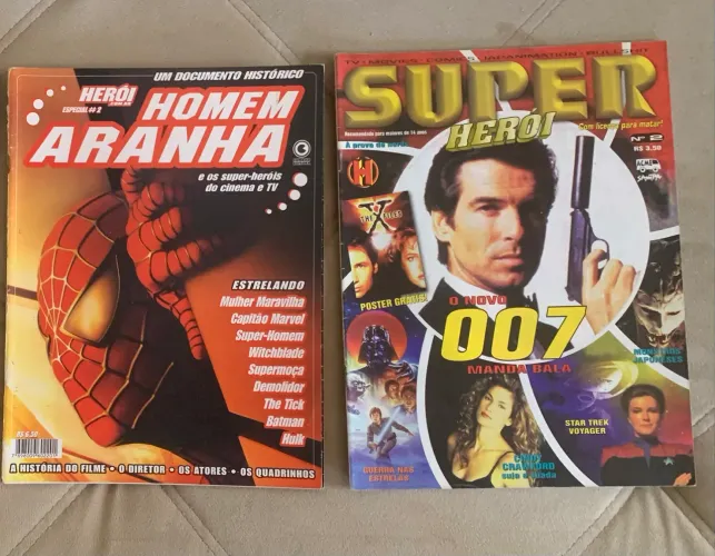 revistas herói especial e super 