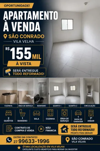APARTAMENTO À VENDA - SÃO CONRADO | VILA VELHA
