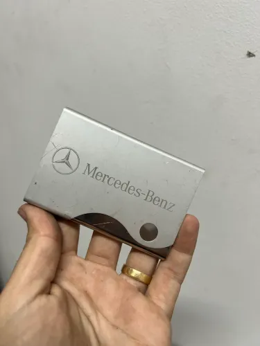 Porta cartão visitas Mercedes Benz