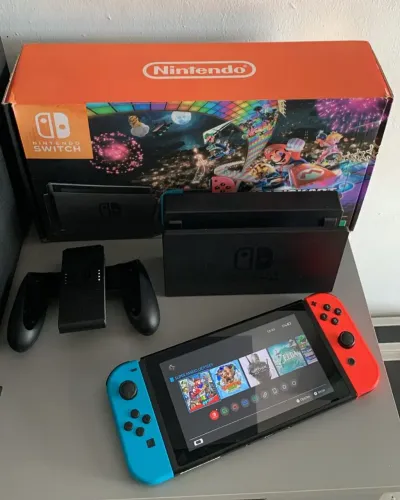 Nintendo Switch V2 desbloqueado 128GB