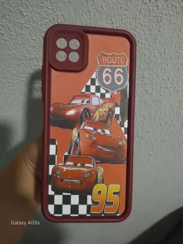 Capa de celular do mcqueen do a22 5g