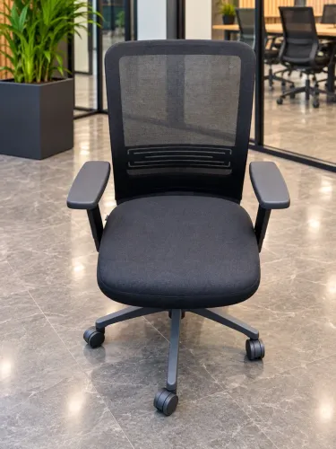 Cadeira escritório Flexform tecton All black
