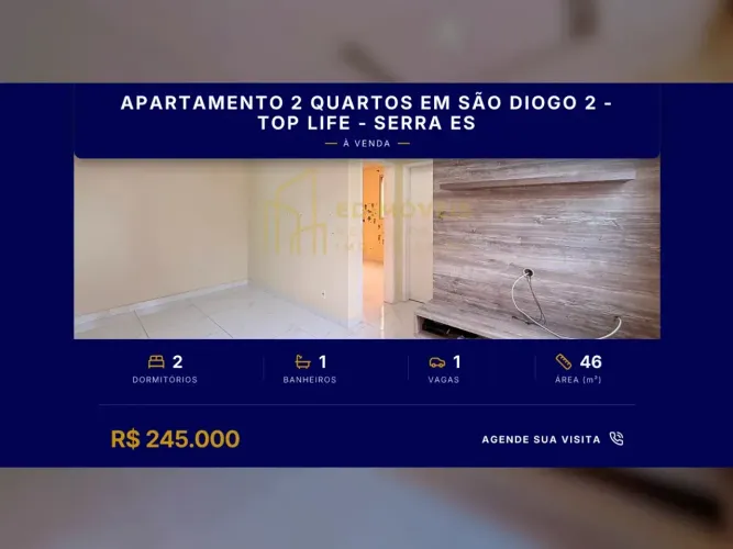 São Diogo II: apartamento com ventilação cruzada e sol da manhã!