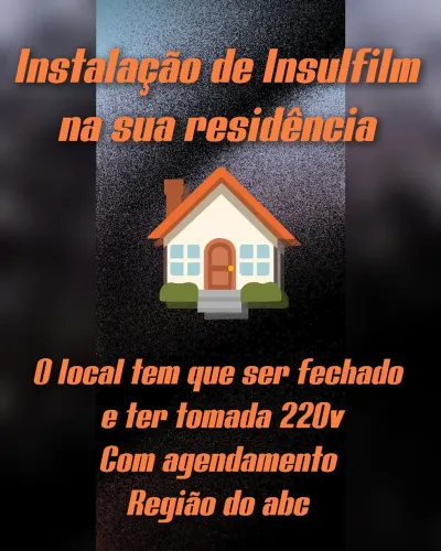 Insulfilm automotivo na sua residência
