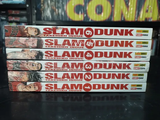 Slam Dunk do Volume 1 ao 6 - Mangá Panini