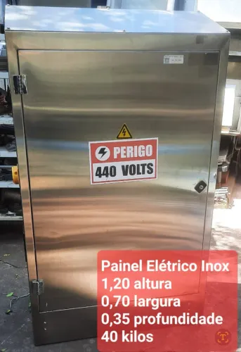 Painel Elétrico Aço Inox