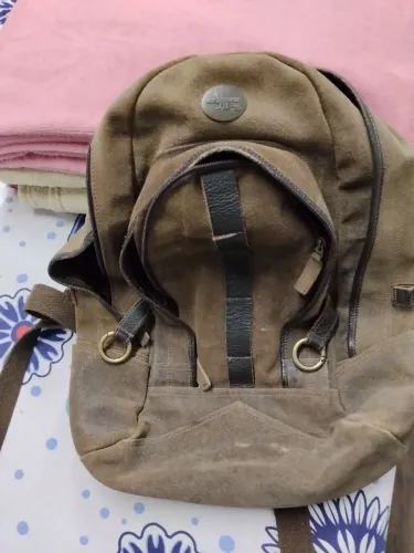 Mochila de couro da Sidewalk