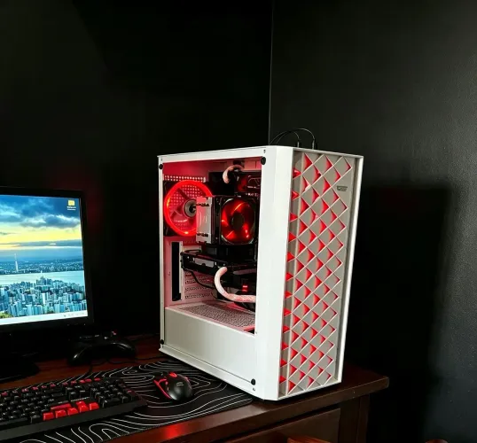 CPU GAMER XEON + RX 580 PRA VENDER LOGO.