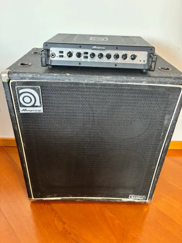 Ampeg Portaflex Pf500 e caixa SVT 410HE