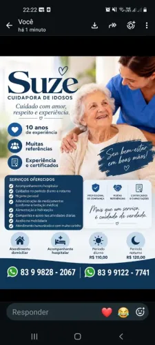 Cuidadora de idosos