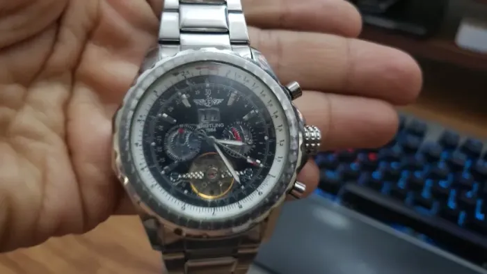 Relógio mecânico Breitling Bentley motors 1884 