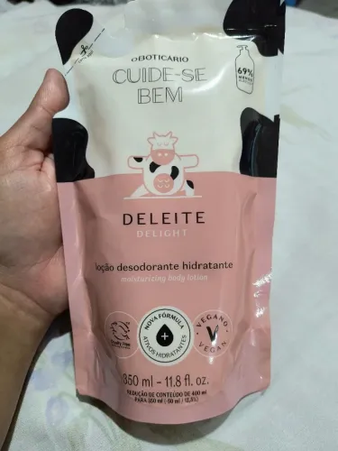 Creme hidratante O Boticário DeLeite
