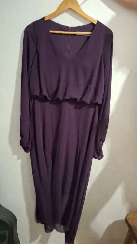 Vestido de festa cor UVA tam. 40