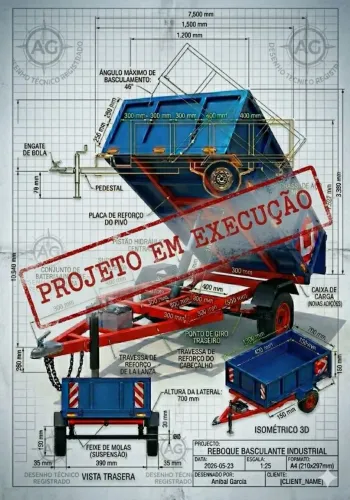 Prestador de serviços.Soldador, desenhador mecánico industrial