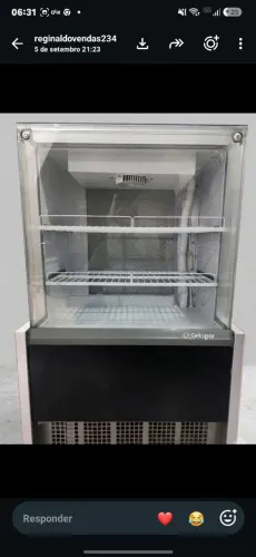 Balcão refrigerador dup/fu Gpfa-0,75