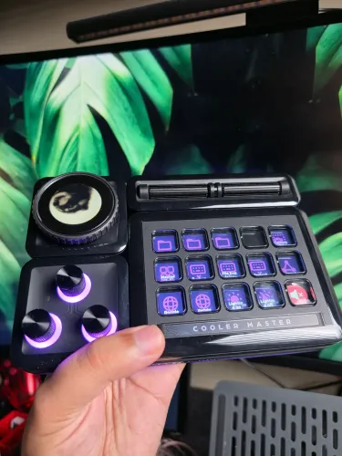 Masterhub Cooler Master Creator Kit + Módulos IPS e Knobs (Stream Deck)