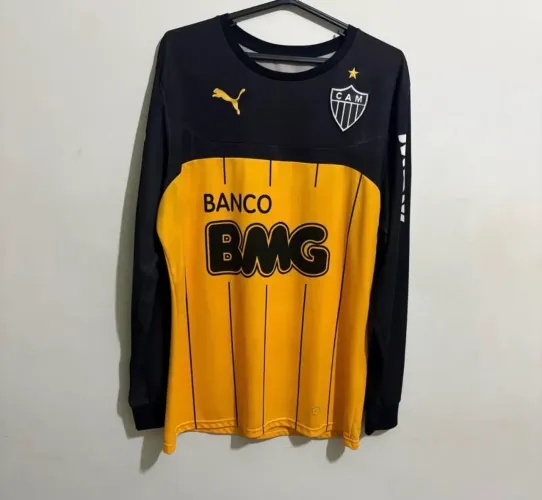 Camisa Atlético Mineiro Puma Treino 2015 Manga Longa 