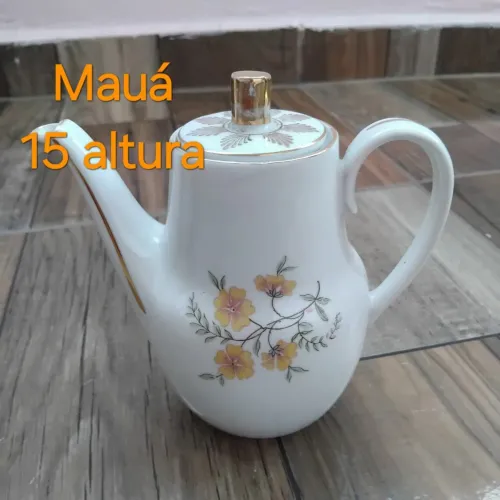 Bule de café porcelana Mauá 