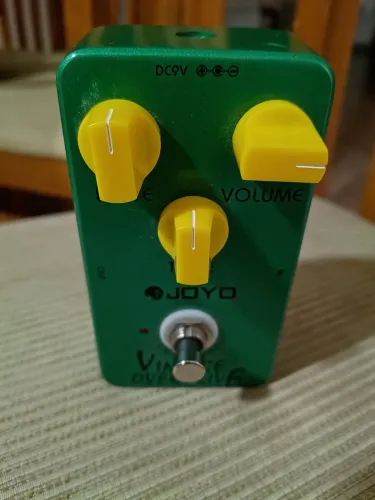 Pedal Joyo Vintage Overdrive em estado de novo. Pouco usado.