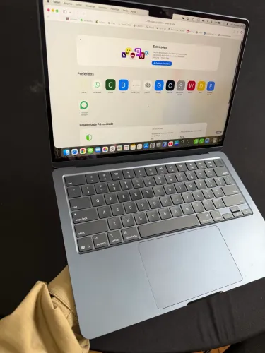 Macbook Air M4 - 16GB / 256 GB / 13 - Midnight COM NOTA FISCAL E GARANTIA ATÉ 2027