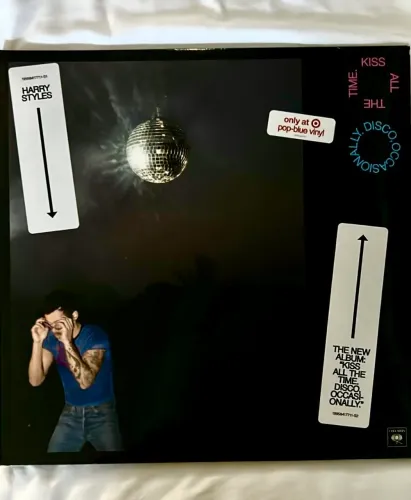 Harry Styles Kiss All the Time. Disco, Occasionally Disco de Vinil Lacrado Edição Pop-Blue