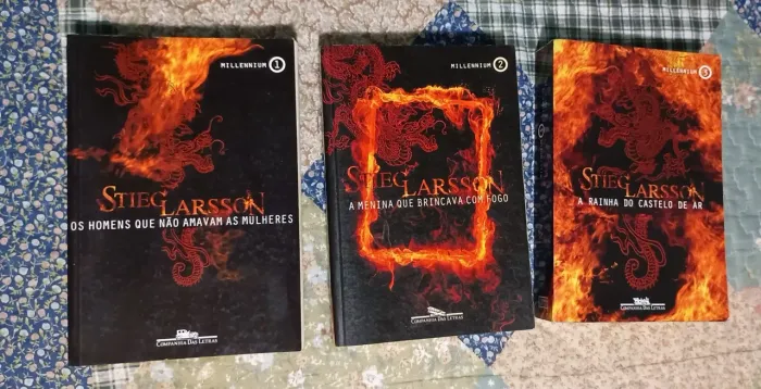 Livros trilogia Millennium