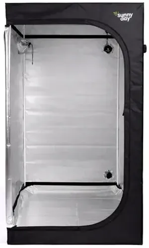 KIT DE CULTIVO INDOOR_usado_(Estufa, Painel Led, Filtro Carvão e Duto)
