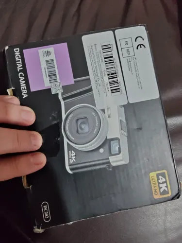 Câmera Digital 4k 48mp 16 X Zoom Óptico Tela De 2,8 Polegada