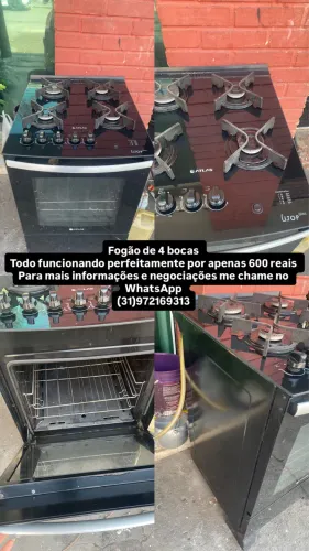 Fogão de 4 bocas