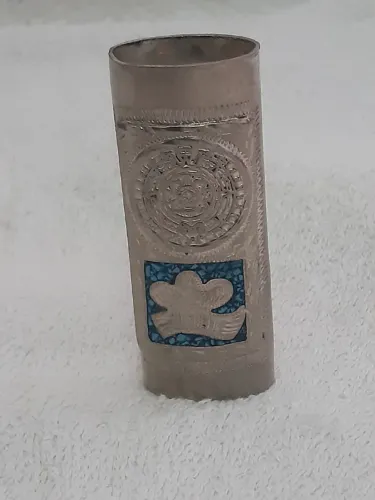 Porta isqueiro prata