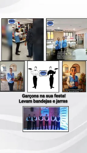 Garçom/Garçons na sua festa!!!