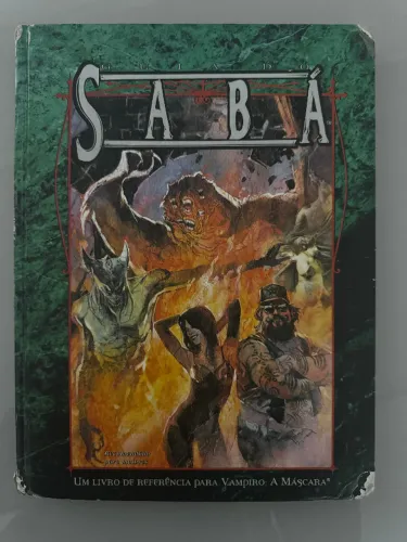 RPG RARO Guia do Sabá 3Ed. Suplemento Vampiro A Máscara