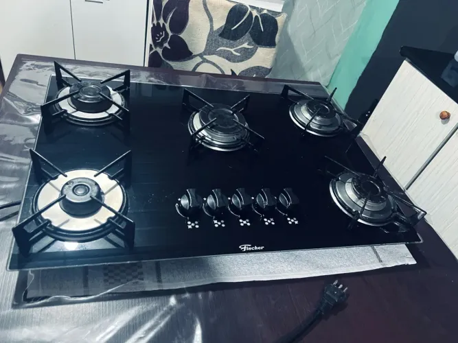 Fogão cooktop fisher 5 bocas