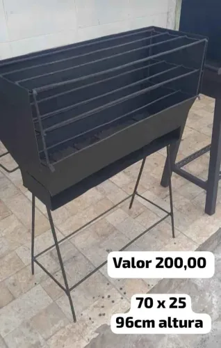Churrasqueiras modelos e valores variados, medidas e valores nas fotos ?