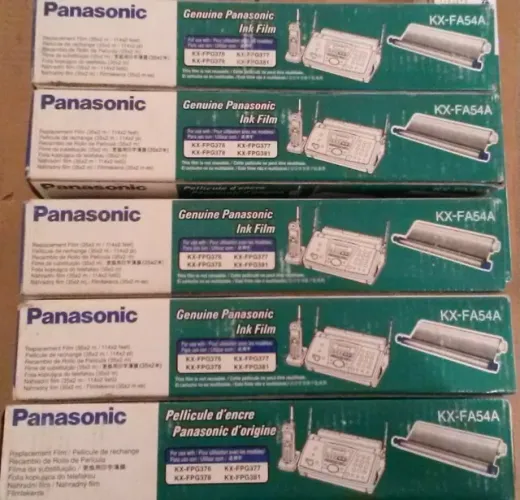 Filme Para Fax Panasonic Kx-fa54a Caixa 2 Unidades