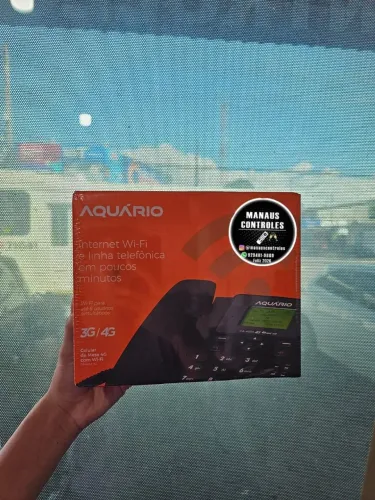 Telefone de mesa 4g aquário wi-fi rural