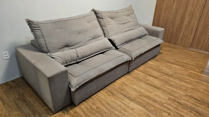 Sofa retrátil e reclinável 5 lugares 2,90m