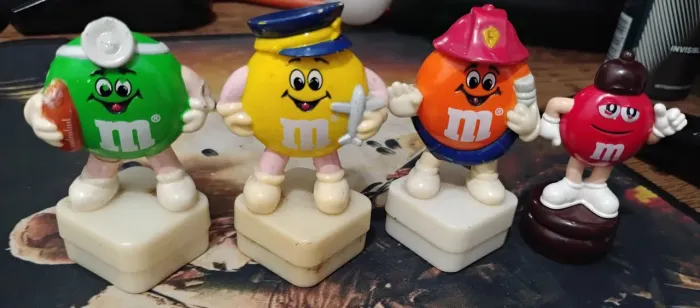 Antigos Bonecos M&M'S - Importados