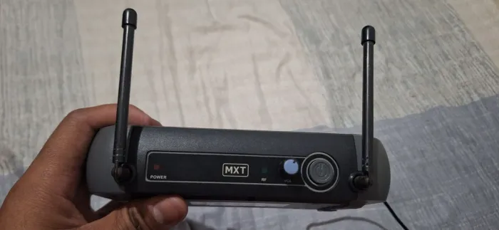 Microfone mxt uhf sem fio
