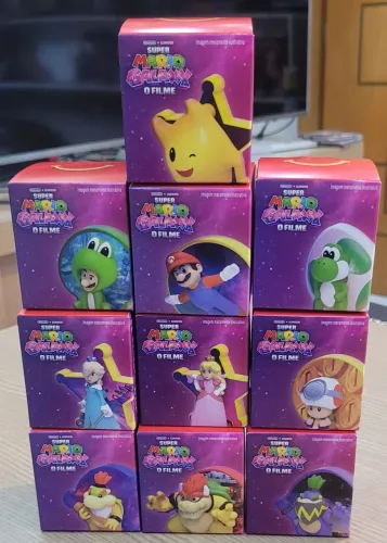 Bonecos Coleção Super Mario Galaxy o filme Macdonalda (Unidade )