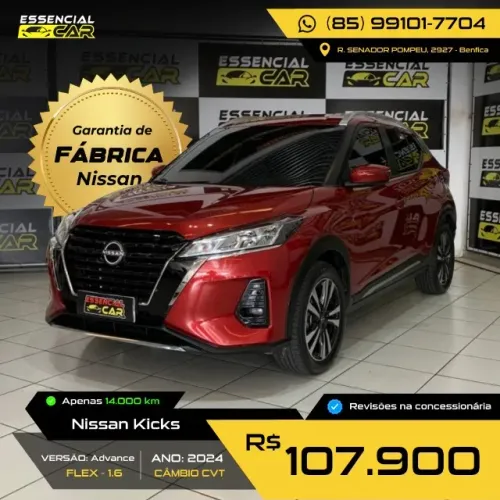 Nissan Kicks Advance 1.6 16V Flex AUT 2024